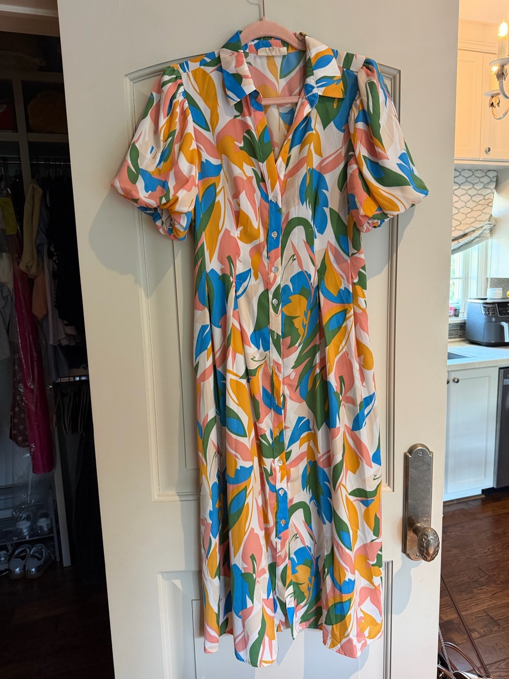MELLODAY Floral Midi Dress